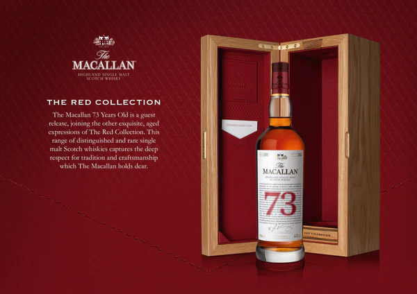Macallan Introduces 73-Year-Old Whisky from The Macallan Red Collection, Dating Back to 1950