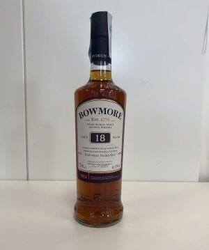 Photo of whisky bottle taken with natural lighting